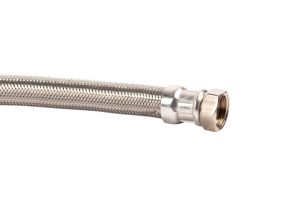 Stainless Steel Flexible Hose, DN25 (1" F - 1" FC) HSH Superflex, 100cm