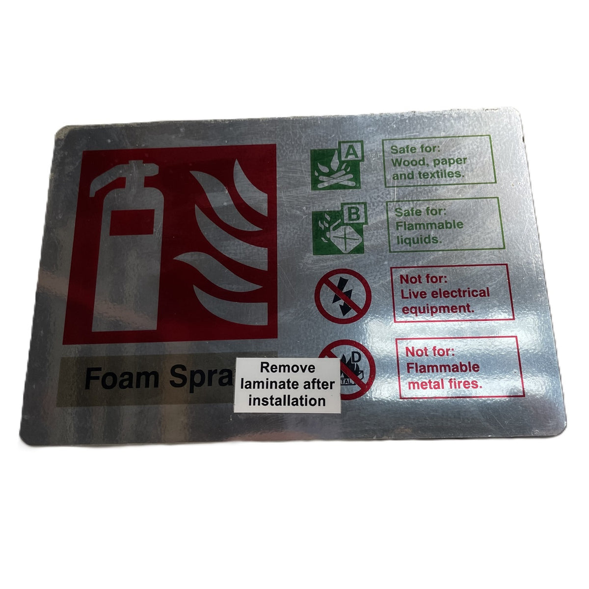 Fire Extinguisher Signs