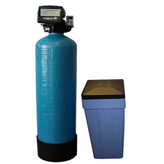 8" x 35", 20L, Simplex Water Softener, Autotrol 255 Time Controller, 0.8m³/hr